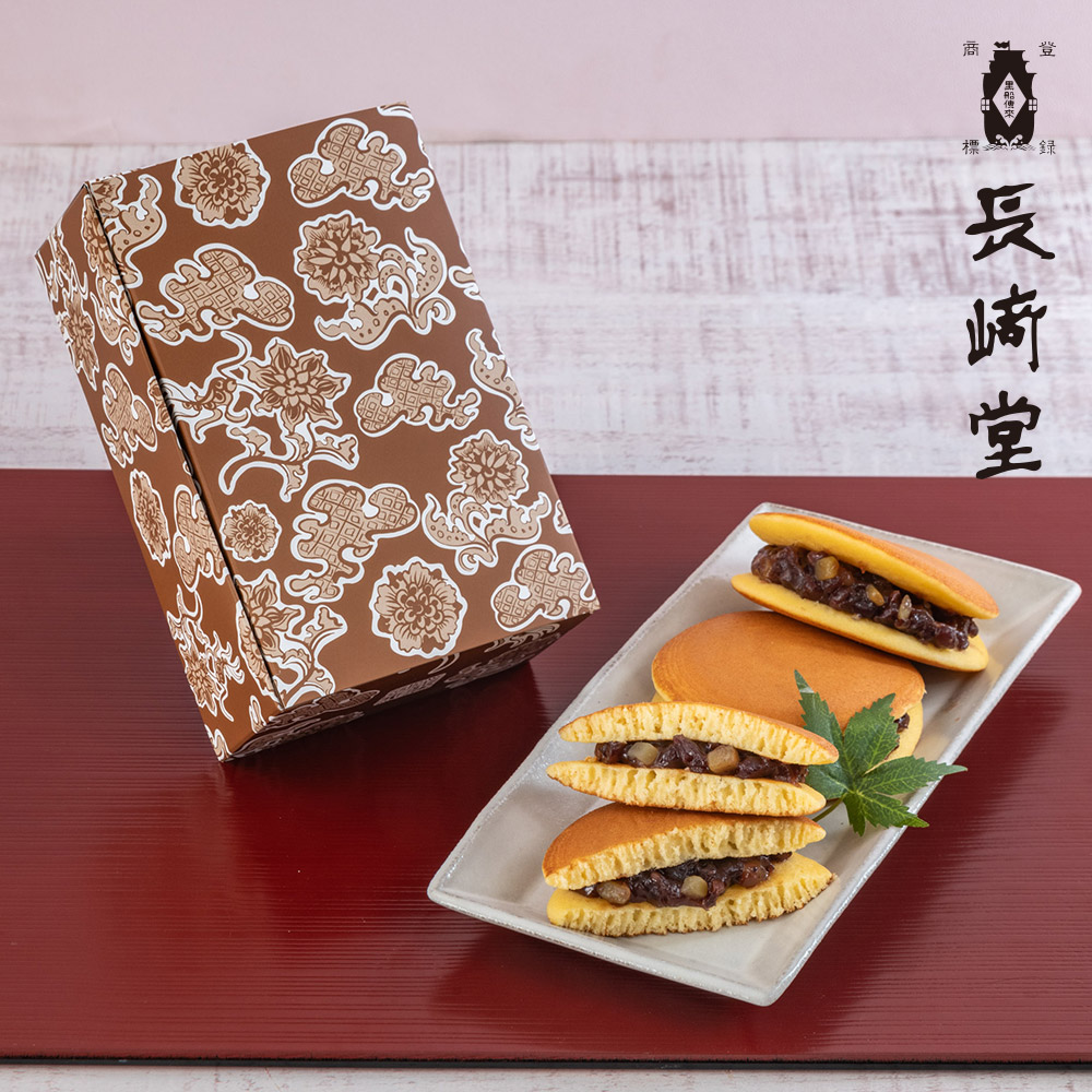 お正月 長﨑堂 どら焼き「栗入りみかさ」とアレンジメントのセット