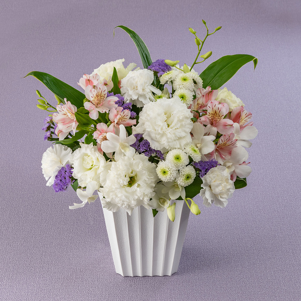 【最短翌日届け】【お供え用】 アレンジメント「花優（はなゆう）」