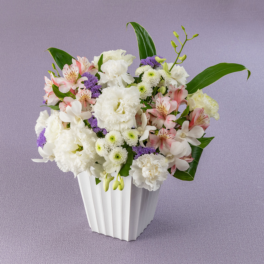 【最短翌日届け】【お供え用】 アレンジメント「花優（はなゆう）」