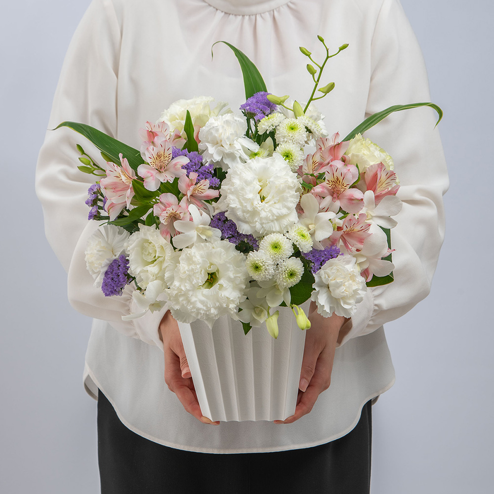 【最短翌日届け】【お供え用】 アレンジメント「花優（はなゆう）」