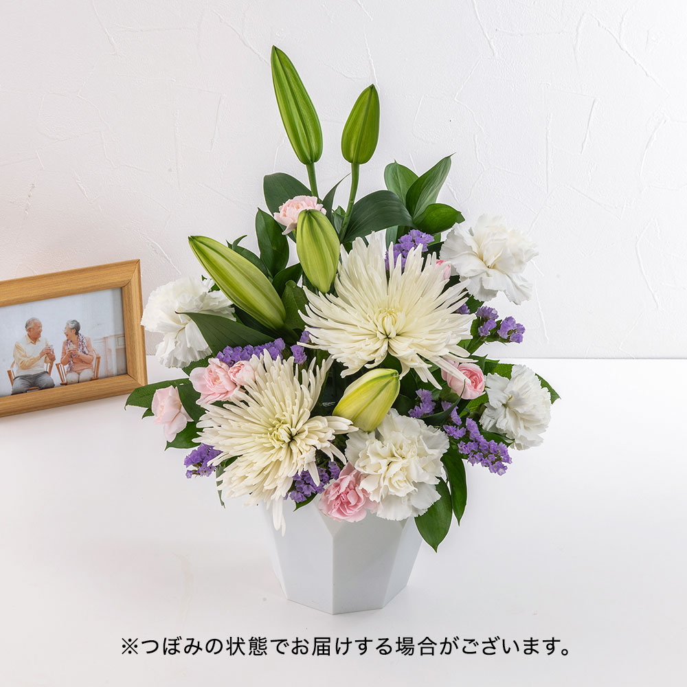 【お供え用】 アレンジメント「凛花（りんか）」