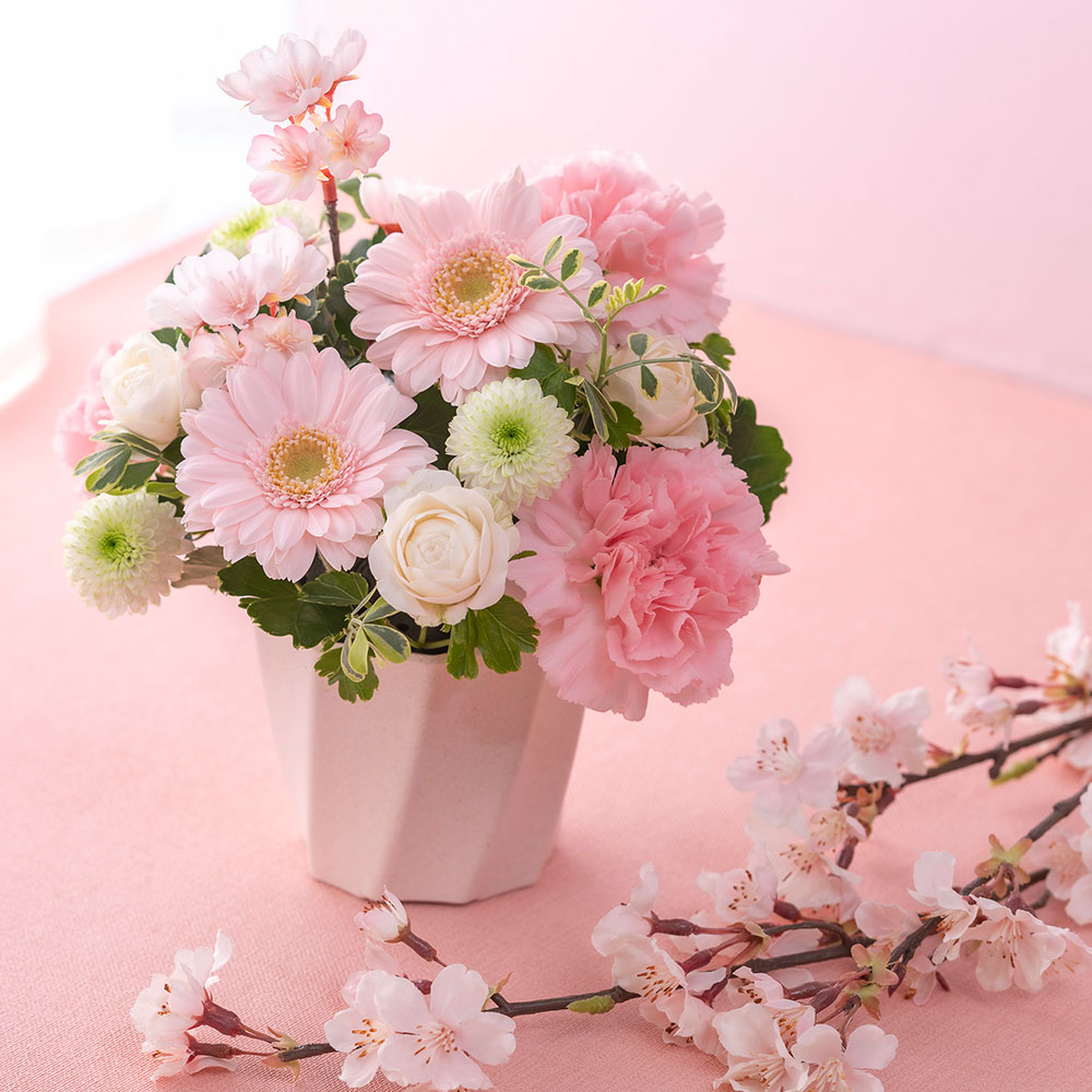 アレンジメント「ふんわり -SAKURA-」