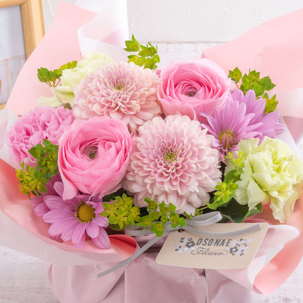 【お供え用】 O・SO・NA・E flower 「3月のオリジナルアレンジメント」