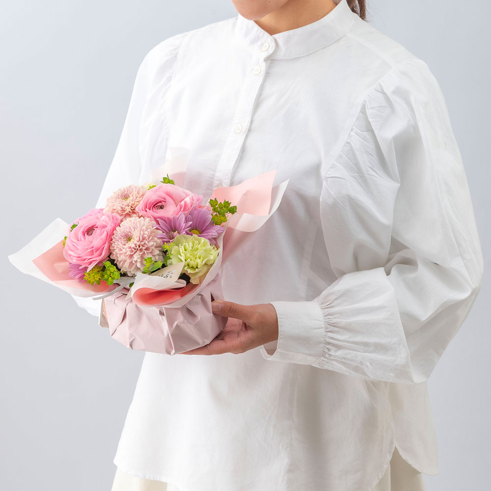 【お供え用】 O・SO・NA・E flower 「3月のオリジナルアレンジメント」