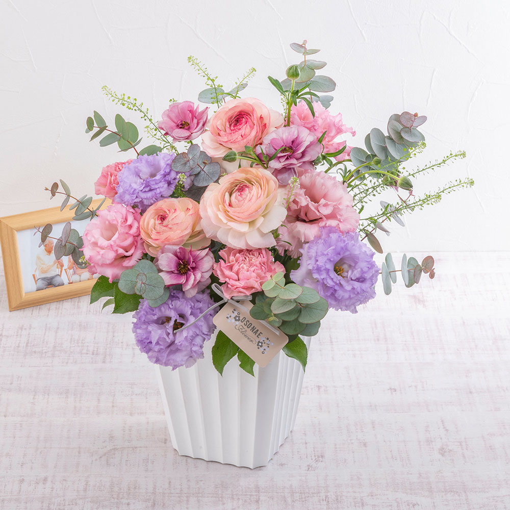 【お供え用】 O・SO・NA・E flower 「3月のスペシャルアレンジメント」