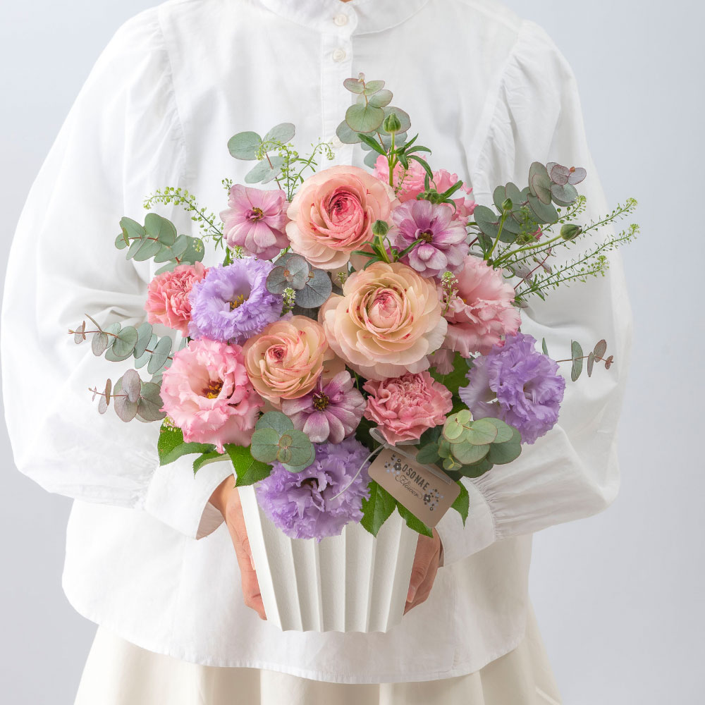【お供え用】 O・SO・NA・E flower 「3月のスペシャルアレンジメント」