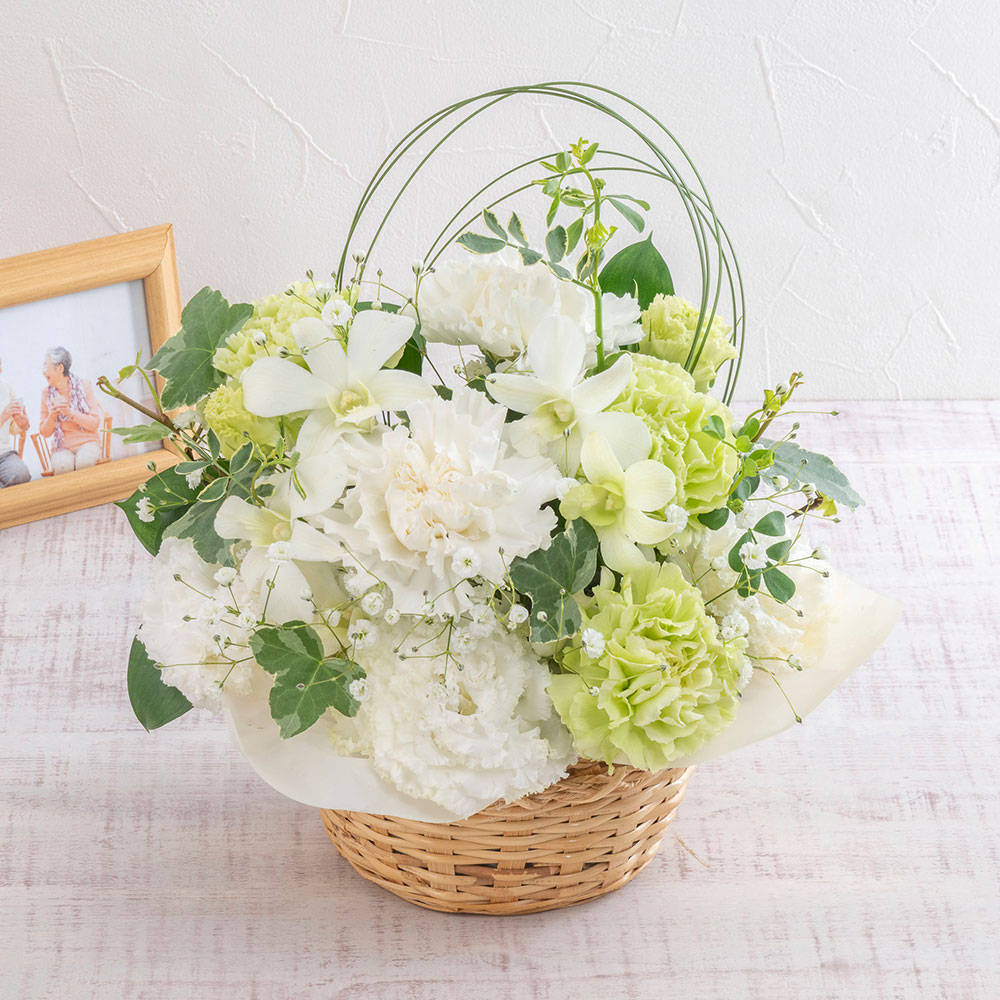 【お供え用】 アレンジメント「春風（はるかぜ）」