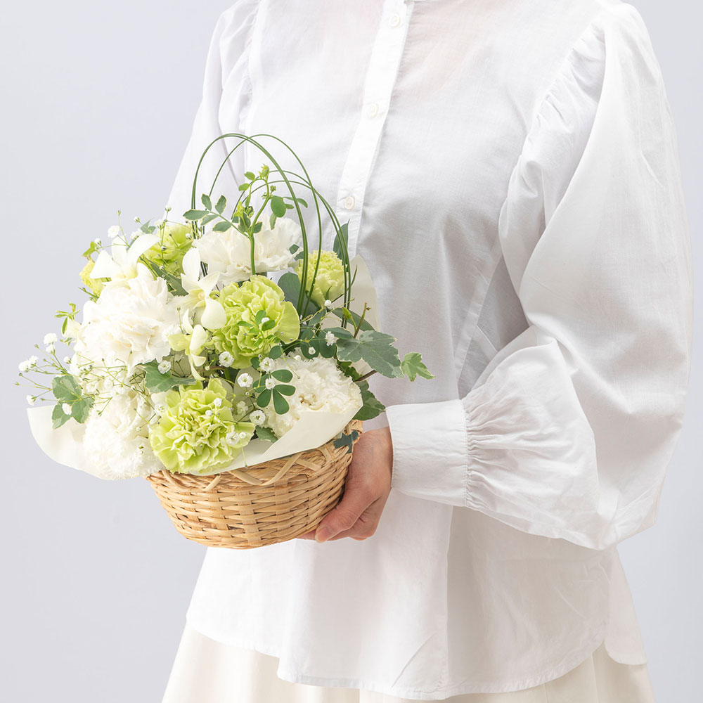 【お供え用】 アレンジメント「春風（はるかぜ）」