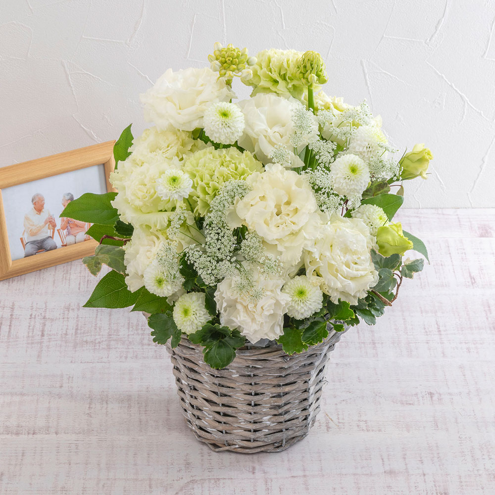 【お供え用】 アレンジメント「春光（しゅんこう）」