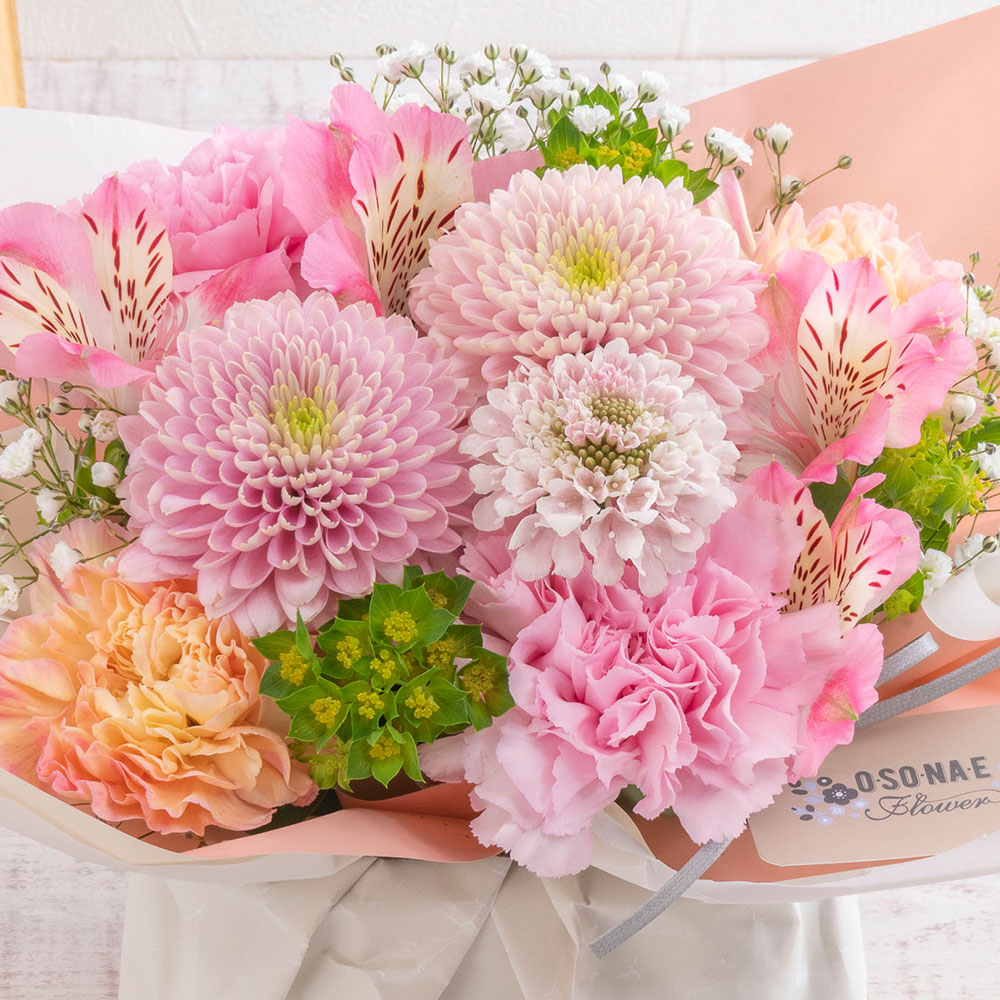【お供え用】 O･SO･NA･E flower ｢春のオリジナルアレンジメント｣