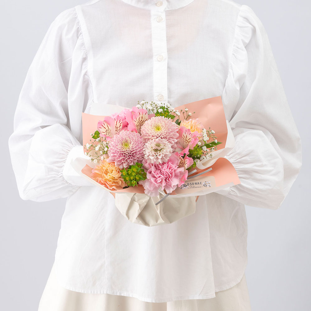 【お供え用】 O･SO･NA･E flower ｢春のオリジナルアレンジメント｣