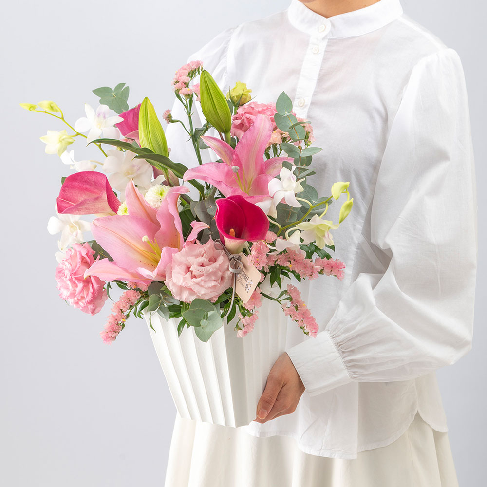 【お供え用】 O･SO･NA･E flower ｢春のスペシャルアレンジメント｣