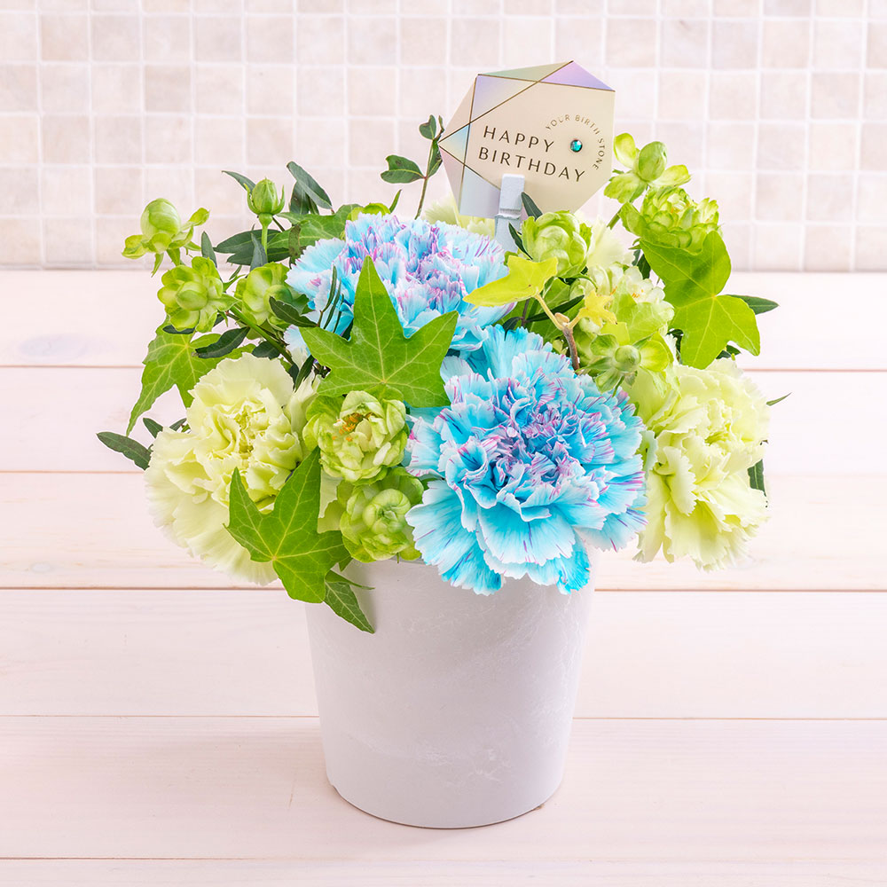 【誕生石】5月 アレンジメント「エメラルド」