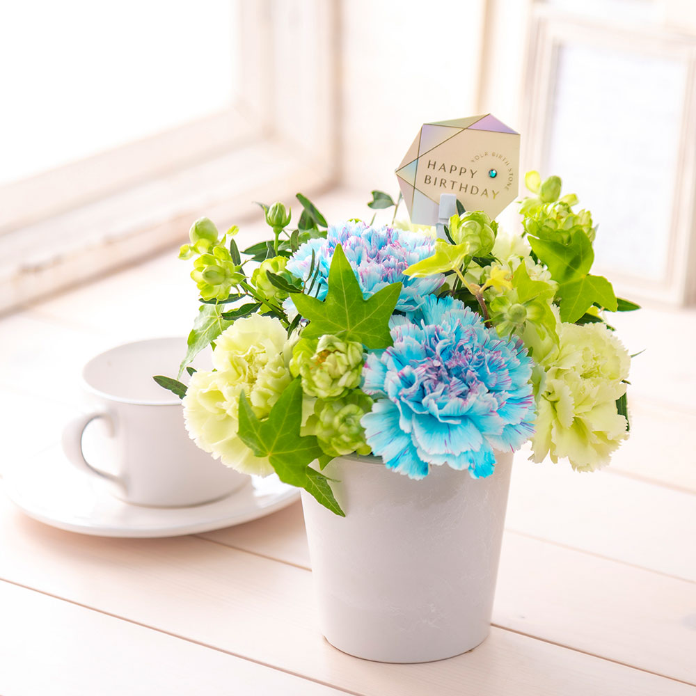 【誕生石】5月 アレンジメント「エメラルド」