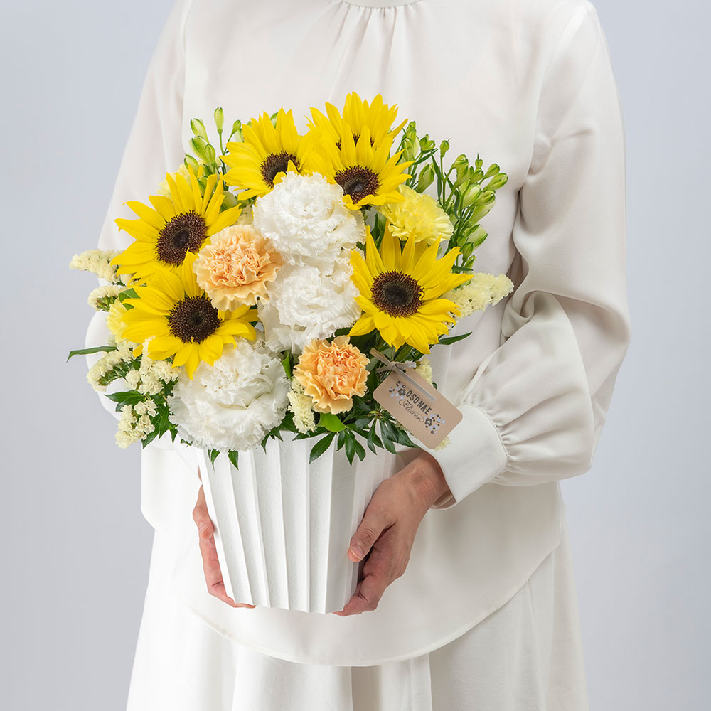 【お供え用】 O・SO・NA・E flower 「7月のスペシャルアレンジメント」