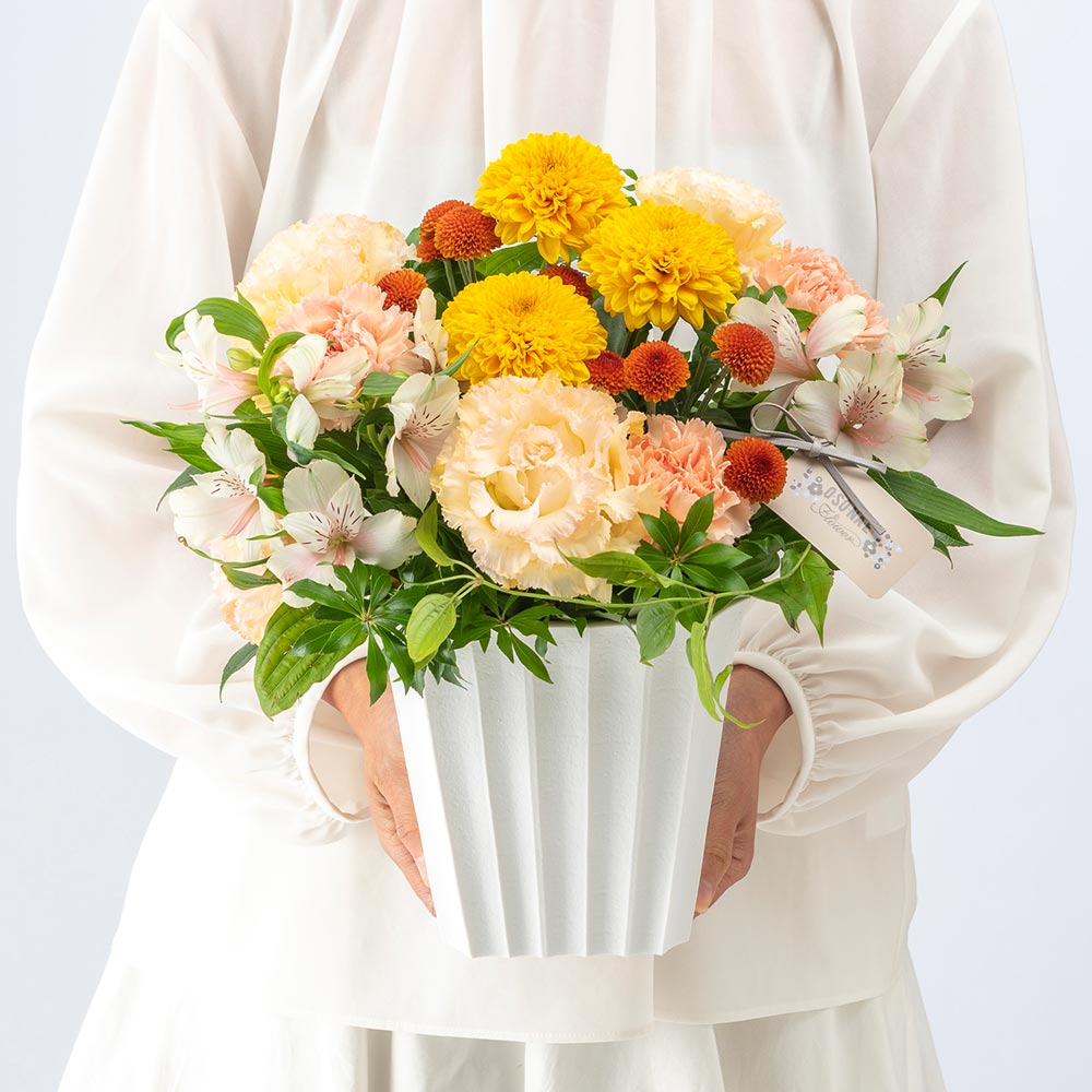 【お供え用】 O・SO・NA・E flower 「秋のスペシャルアレンジメント」
