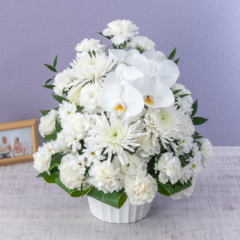 【お供え用】 アレンジメント「睡蓮花（すいれんか）」