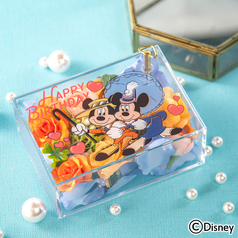 ディズニー オルゴール「ハッピーバースデー（ミッキーマウス＆ミニーマウス）」