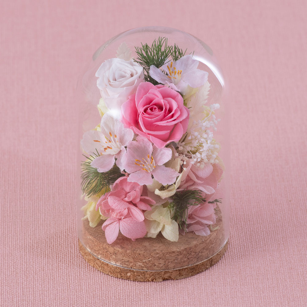 プリザーブド＆アーティフィシャルアレンジメント「春らんまん」