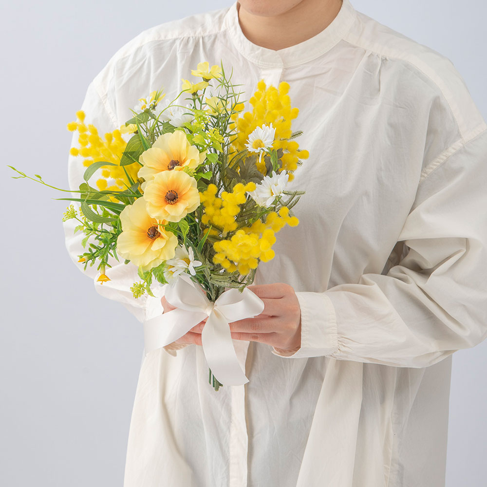 アーティフィシャルブーケ「ミモザティプ」