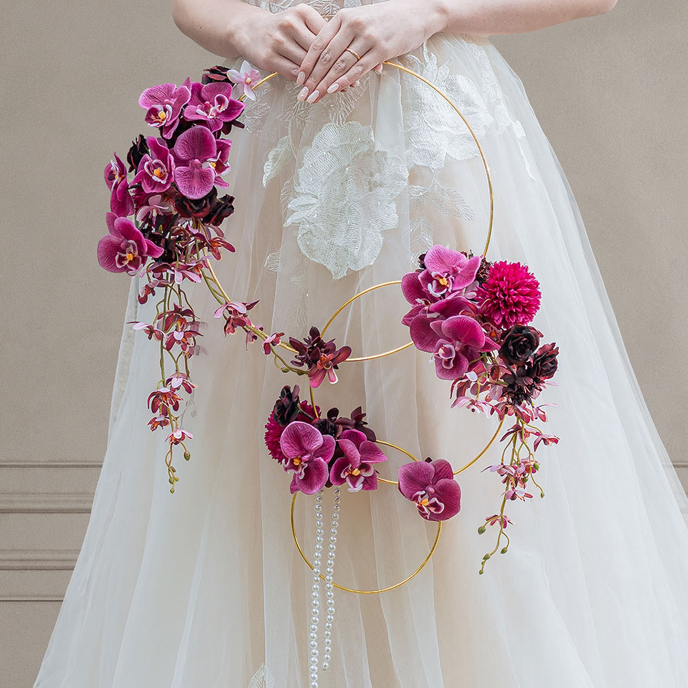 レンタルブーケ「ヴィオラ・ループ」