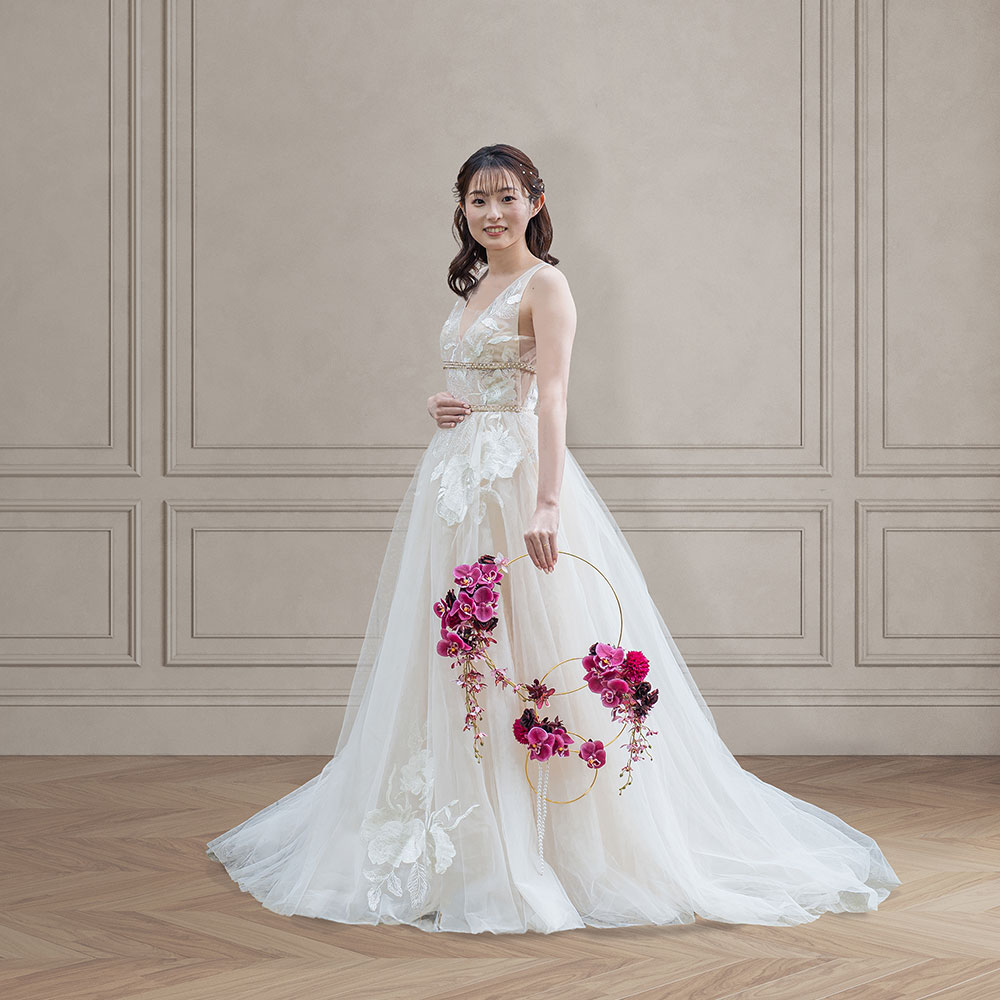 レンタルブーケ「ヴィオラ・ループ」