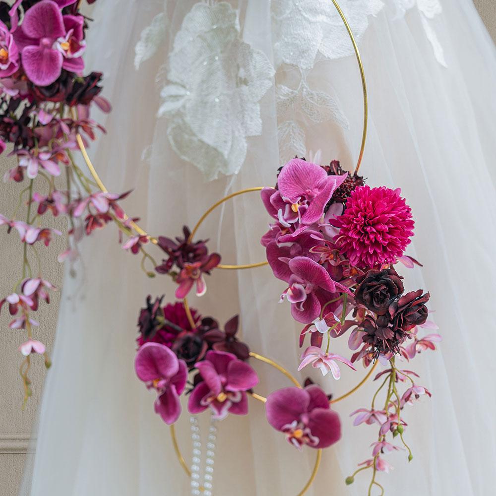 レンタルブーケ「ヴィオラ・ループ」