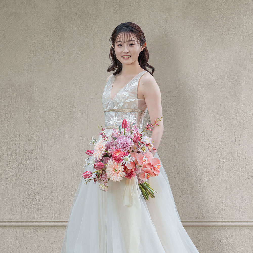 レンタルブーケ「シュクレ・ロゼ」