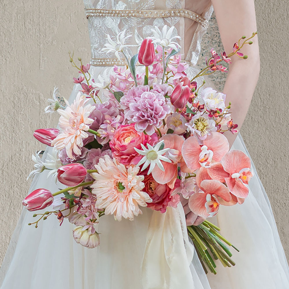 レンタルブーケ「シュクレ・ロゼ」