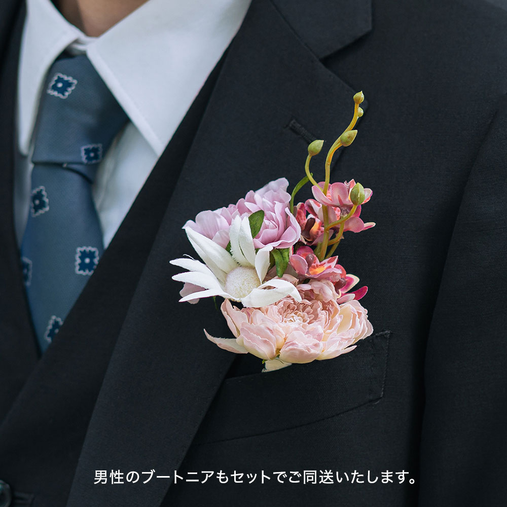 レンタルブーケ「シュクレ・ロゼ」