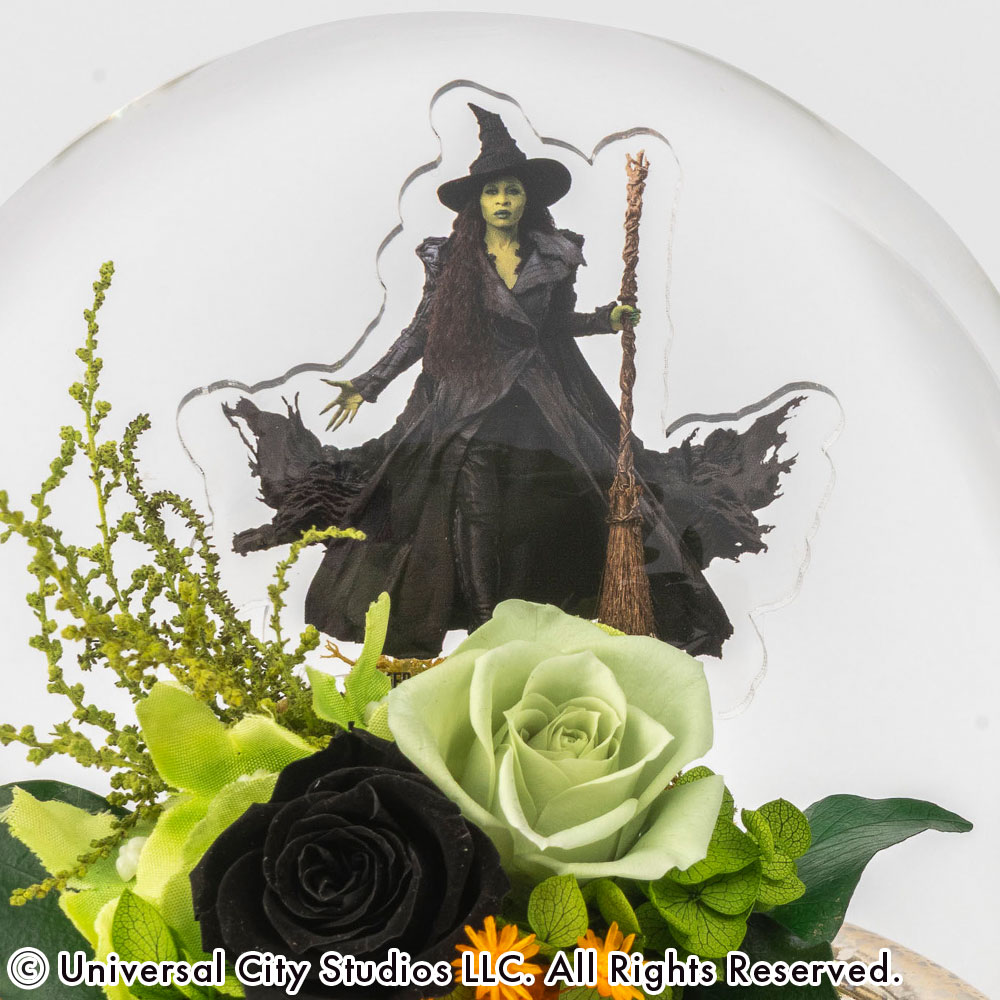 ウィキッド プリザーブド＆アーティフィシャルアレンジメント「エルファバ」