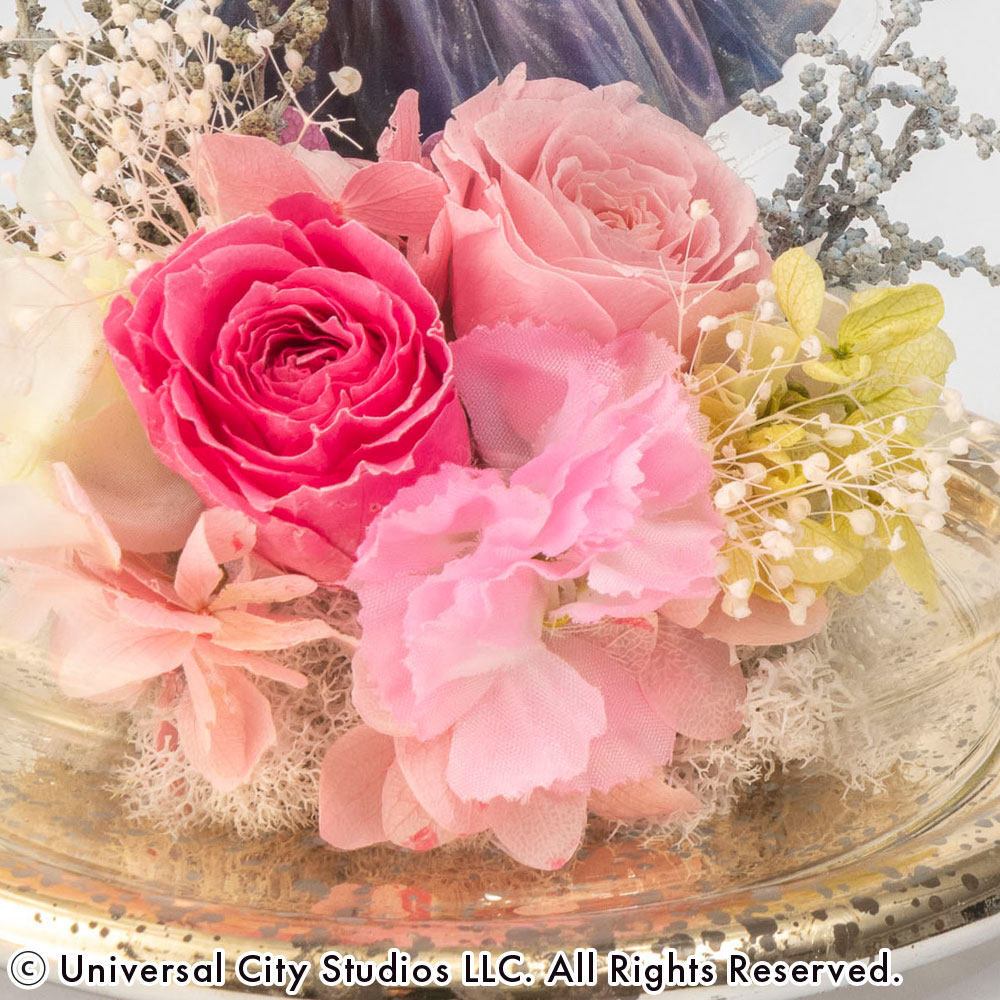 ウィキッド プリザーブド＆アーティフィシャルフラワーアレンジメント「グリンダ」