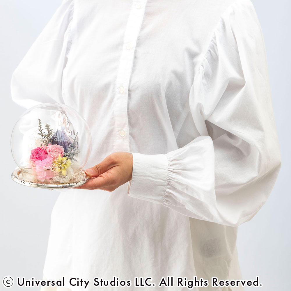 ウィキッド プリザーブド＆アーティフィシャルフラワーアレンジメント「グリンダ」