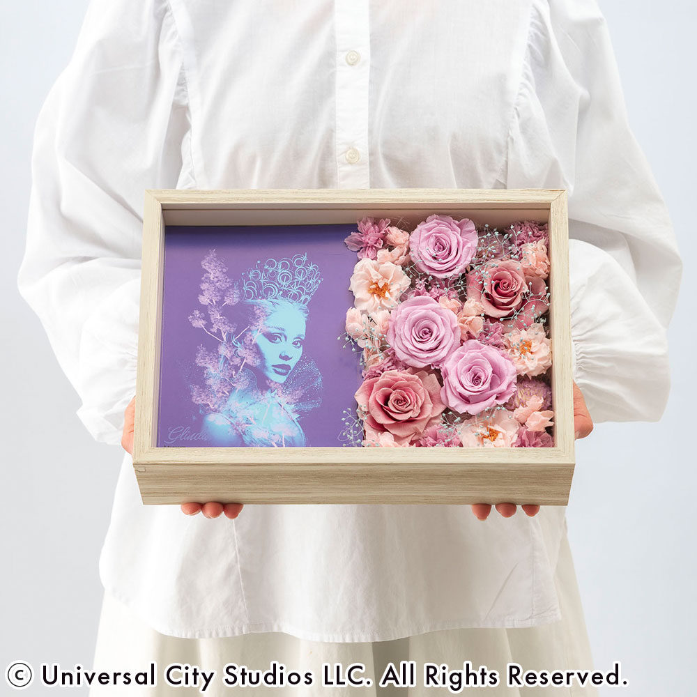 ウィキッド フラワーフレームアート「グリンダ」