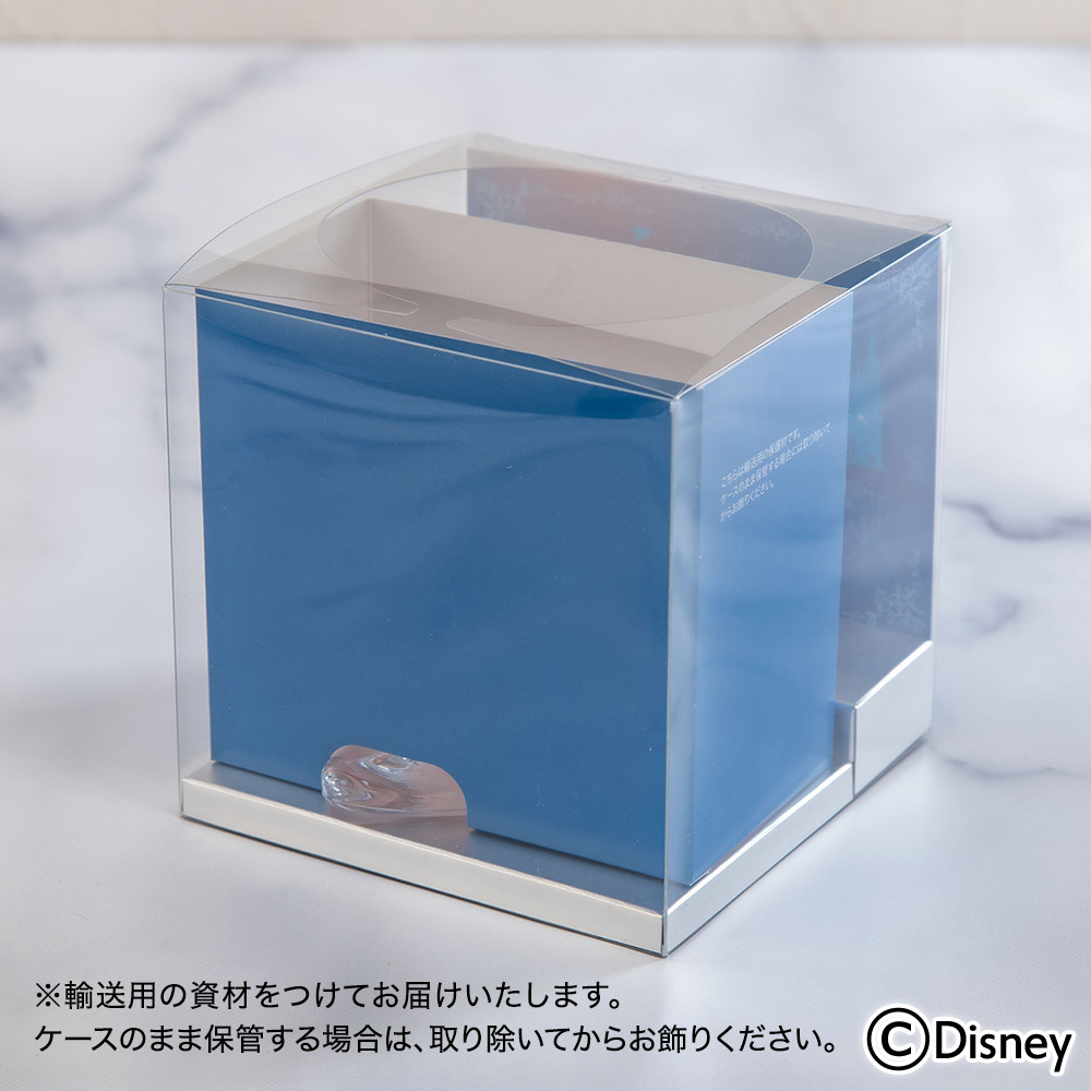 ディズニー プリザーブドアレンジメント「シンデレラの靴（ルミナスピンク）」