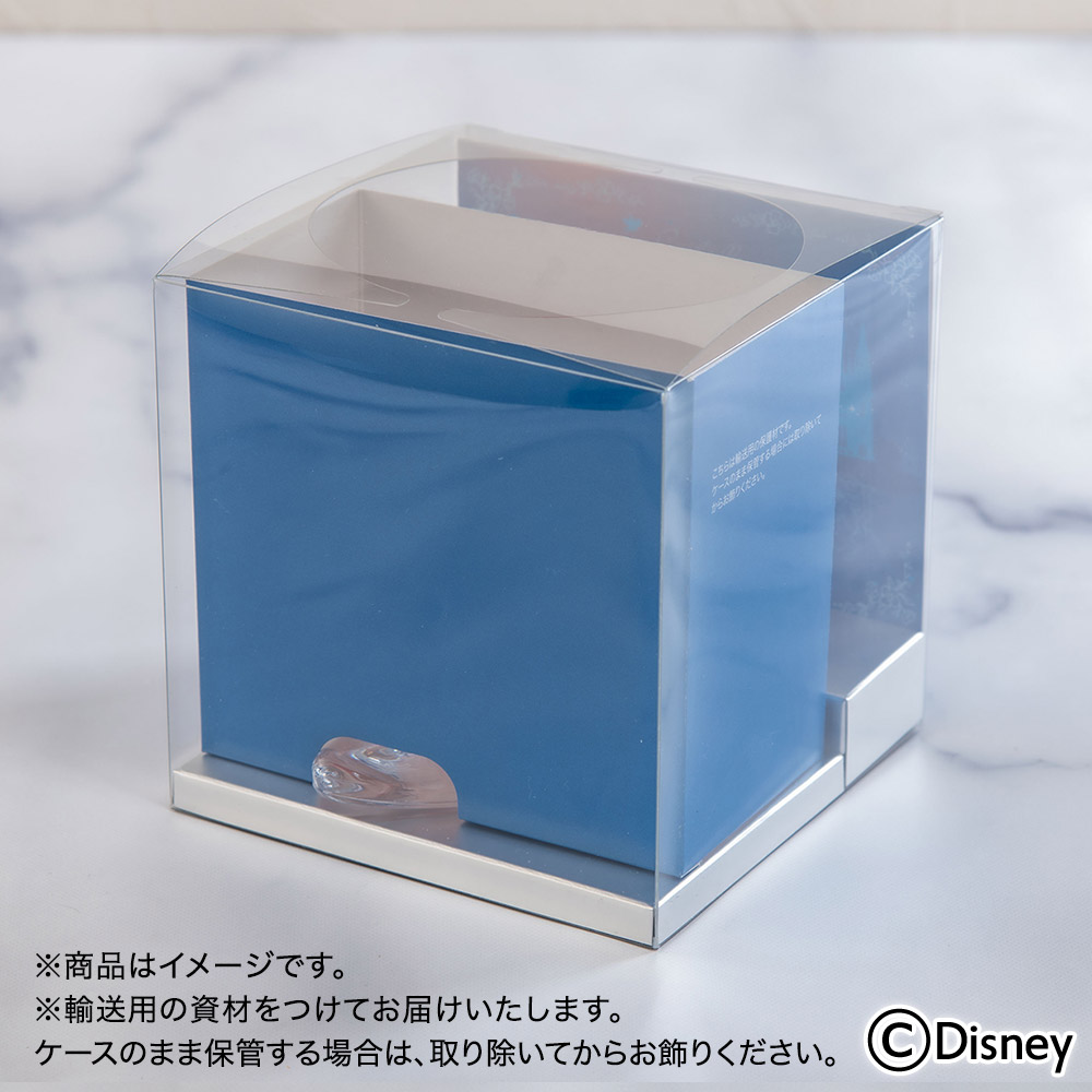 ディズニー プリザーブドアレンジメント「シンデレラの靴（ルミナスブルー）」