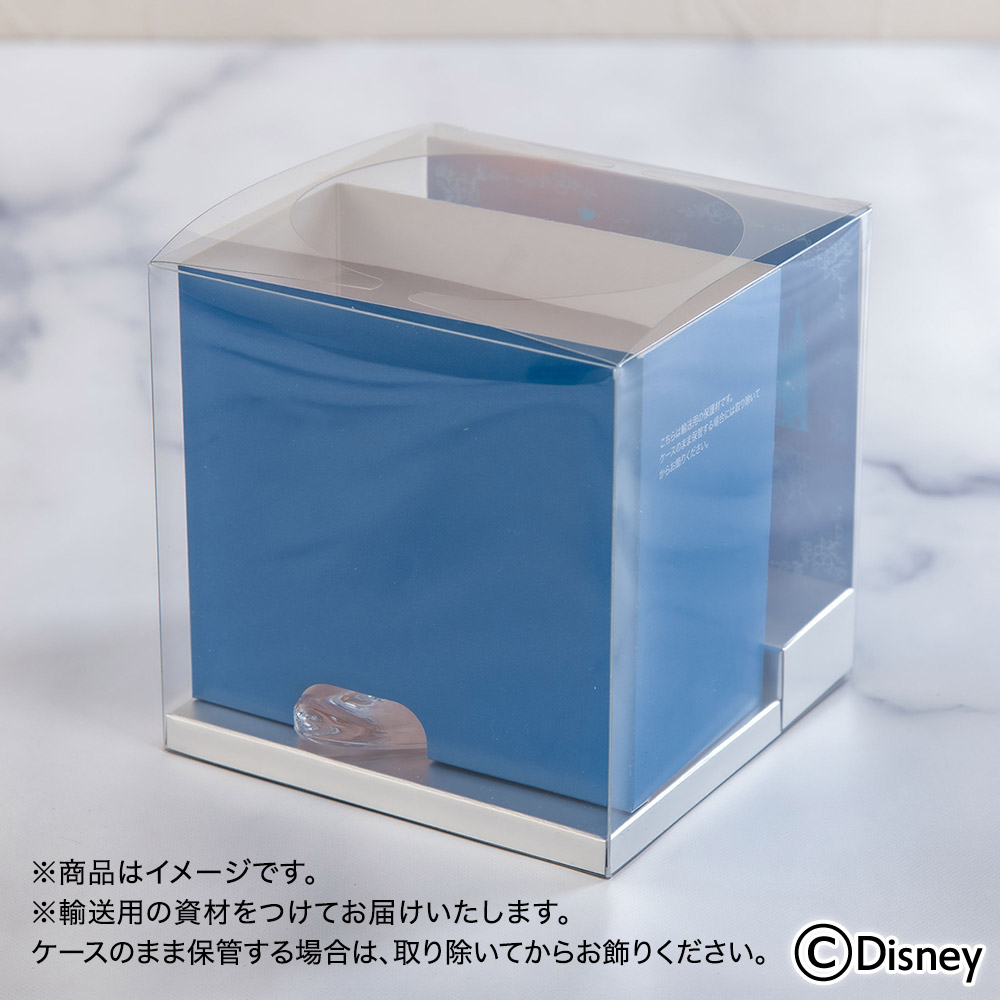 ディズニー プリザーブドアレンジメント「シンデレラの靴（ルミナスブルー）」
