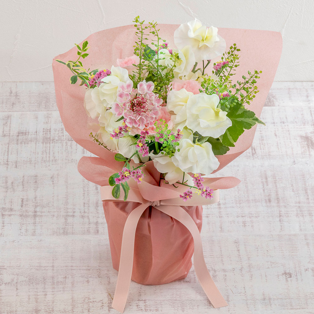 旬の花 季節のそのまま飾れるブーケ「ナチュラルチャーム」