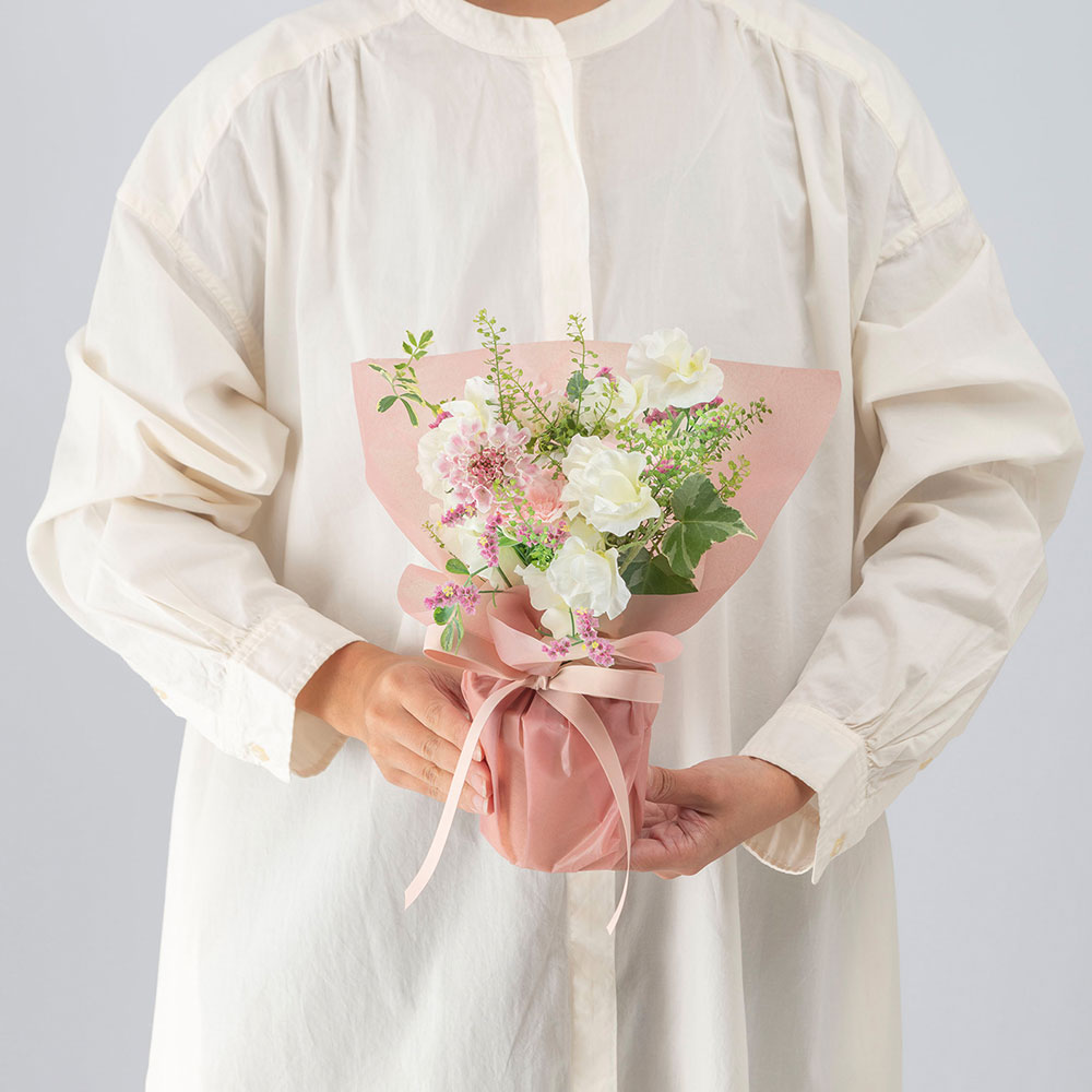 旬の花 季節のそのまま飾れるブーケ「ナチュラルチャーム」