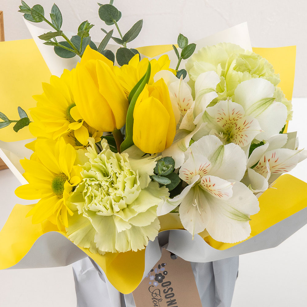 【お供え用】 O・SO・NA・E flower 「1月のそのまま飾れるブーケ」