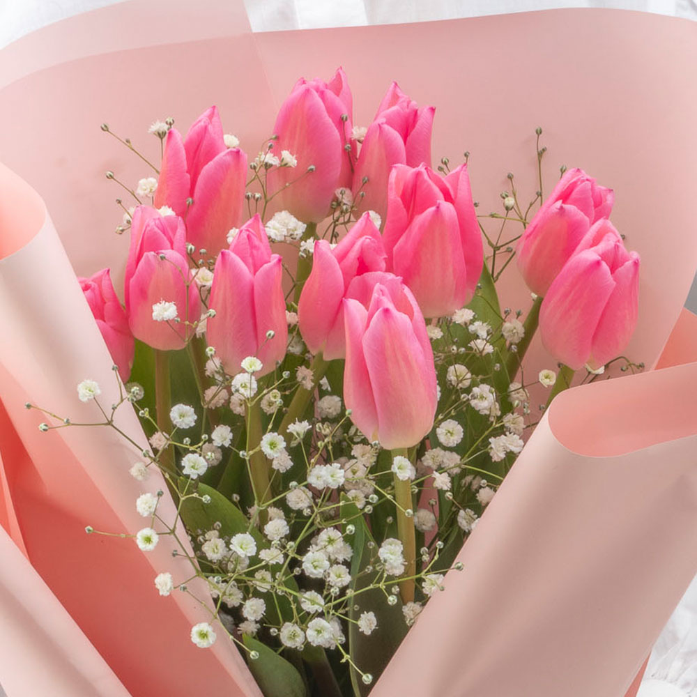 チューリップの花束「エターナルブロッサム」