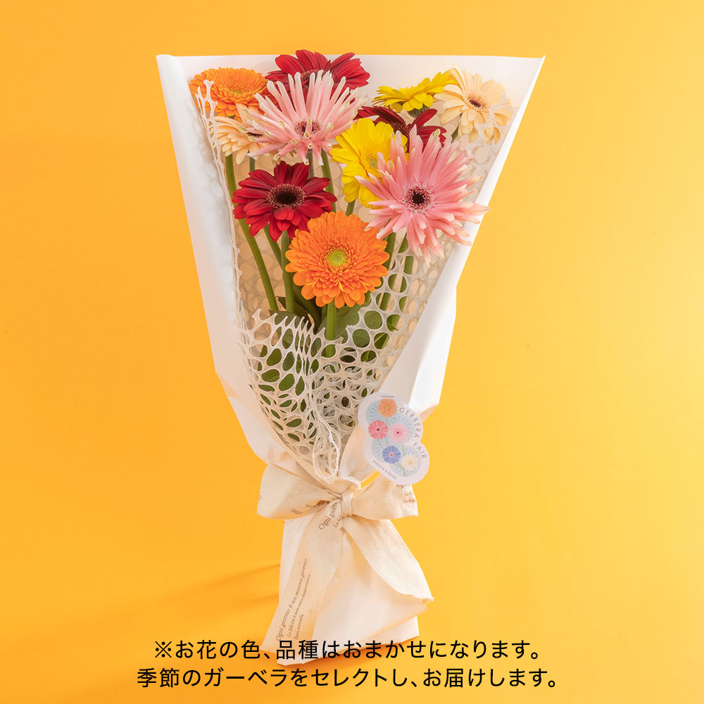 【期間限定】花束「ガーベラ・グラン」