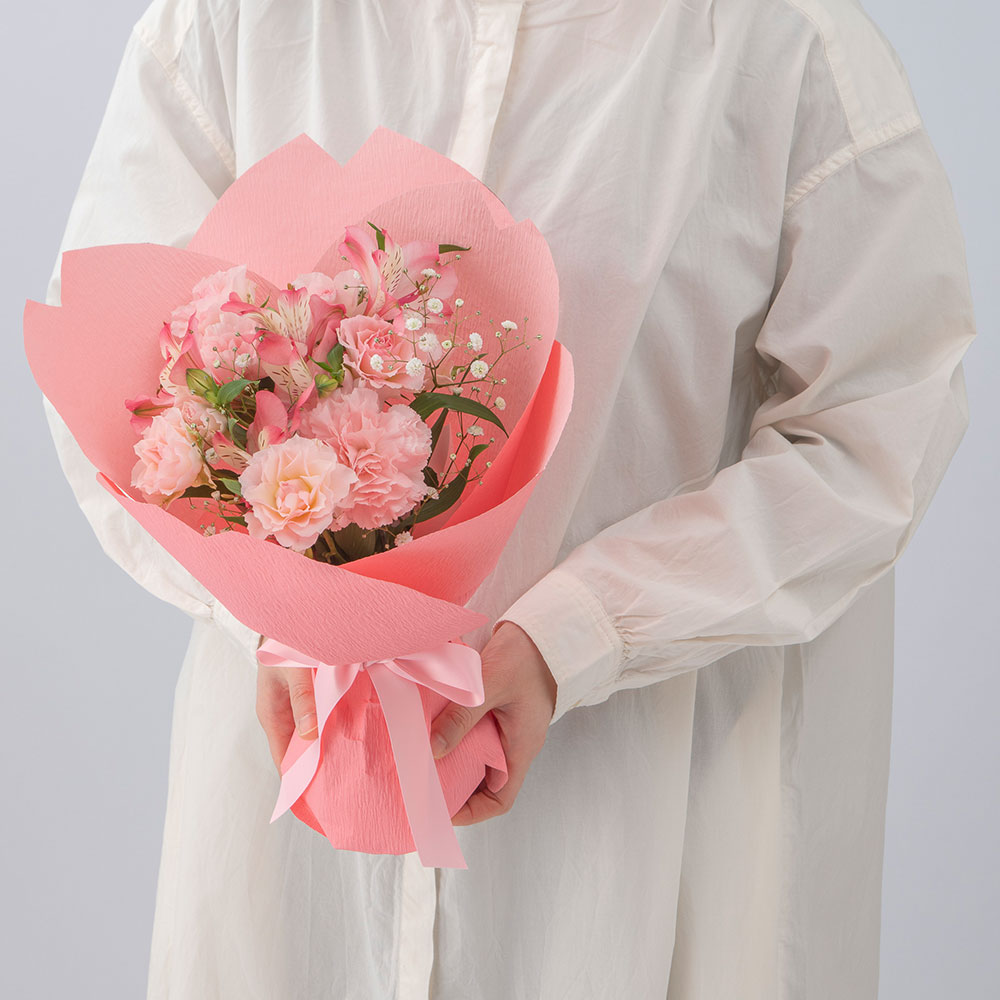 そのまま飾れる桜の形をした花束「はんなり -SAKURA-」