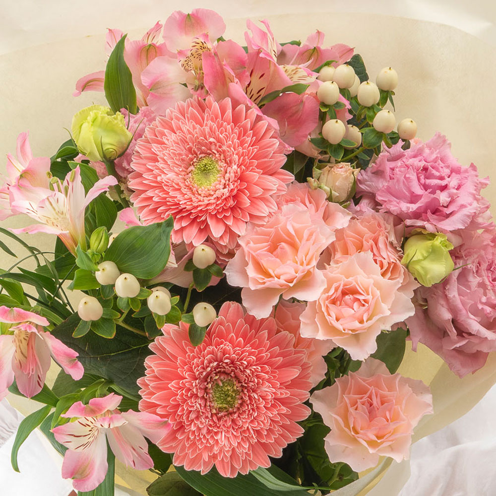 【最短翌日届け】春の旬の花 バラ 花束「タンカルム」