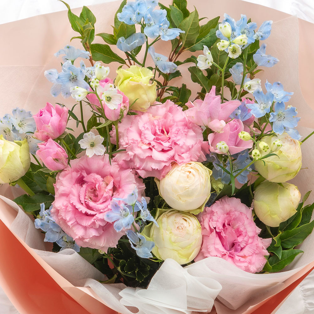 6月旬の花 デルフィニウム 花束「アポロン」