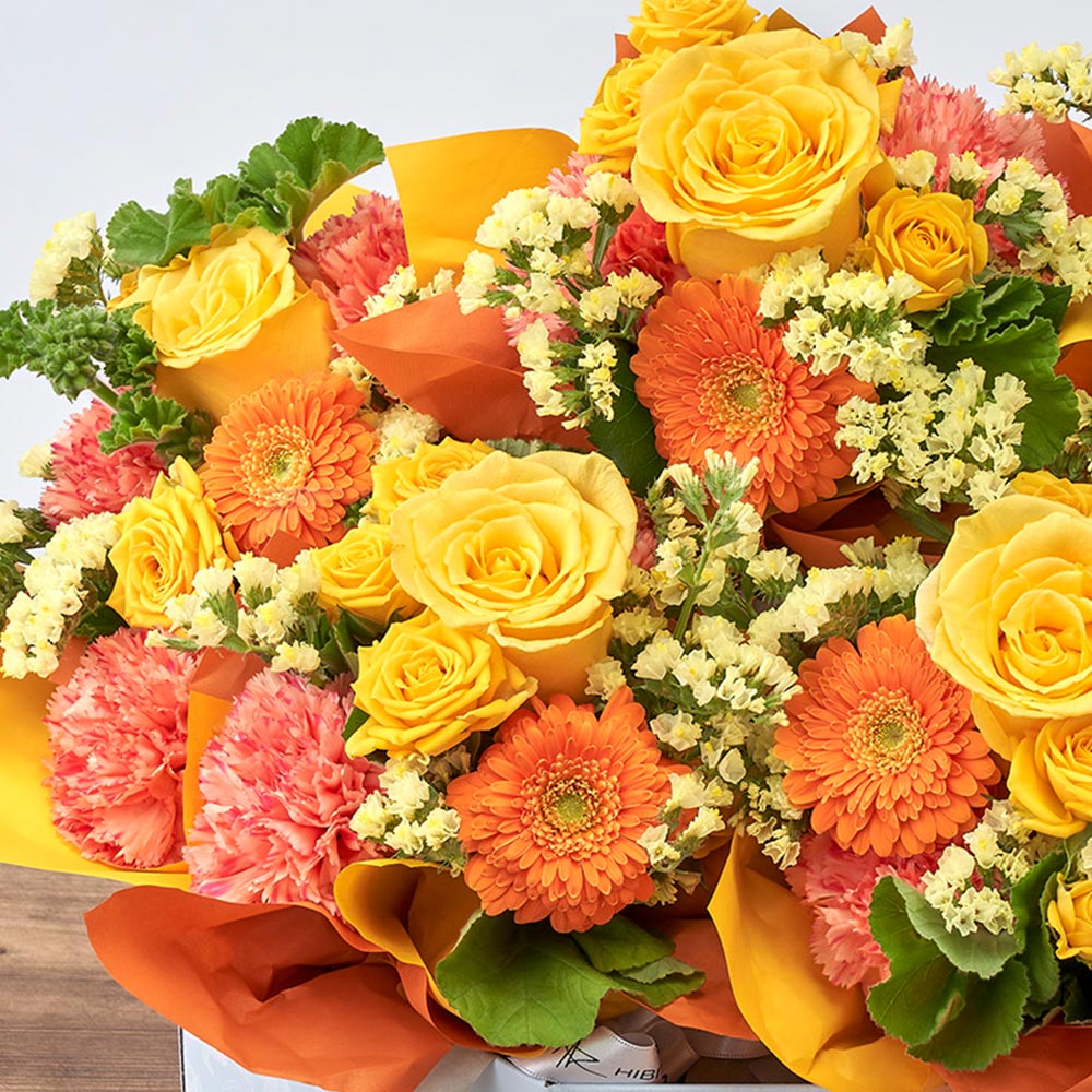 シェアフラワー（オレンジ系）