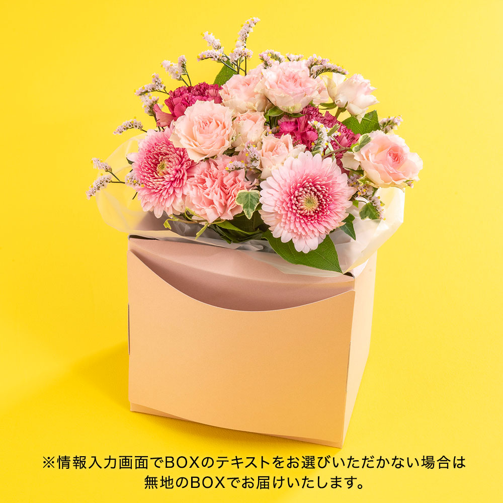 【5月12～14日お届け】母の日　パピエベース「ピンク・M」