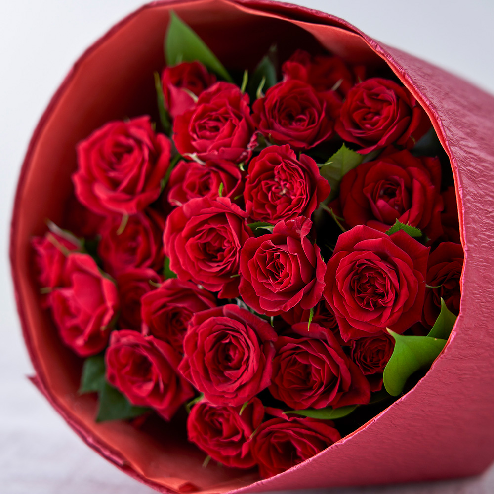 花束「ローズレッド」