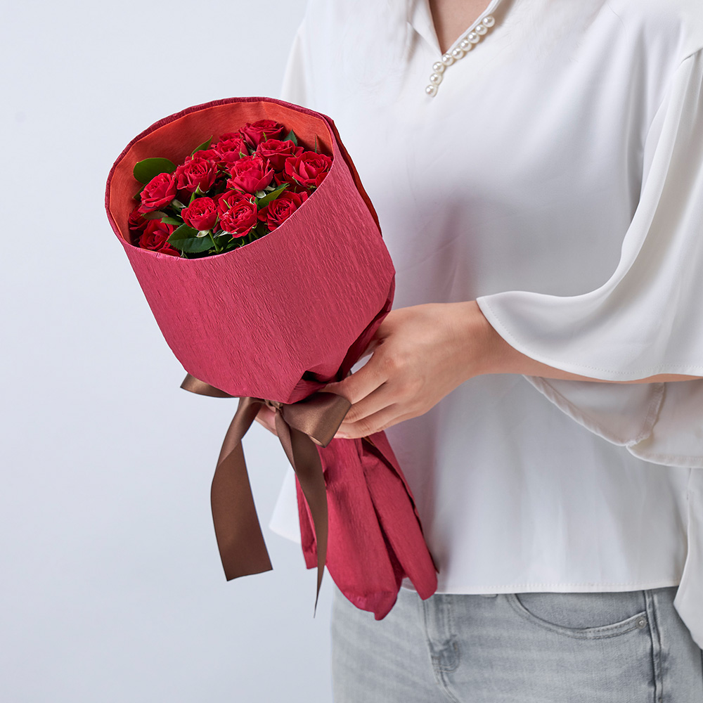 花束「ローズレッド」