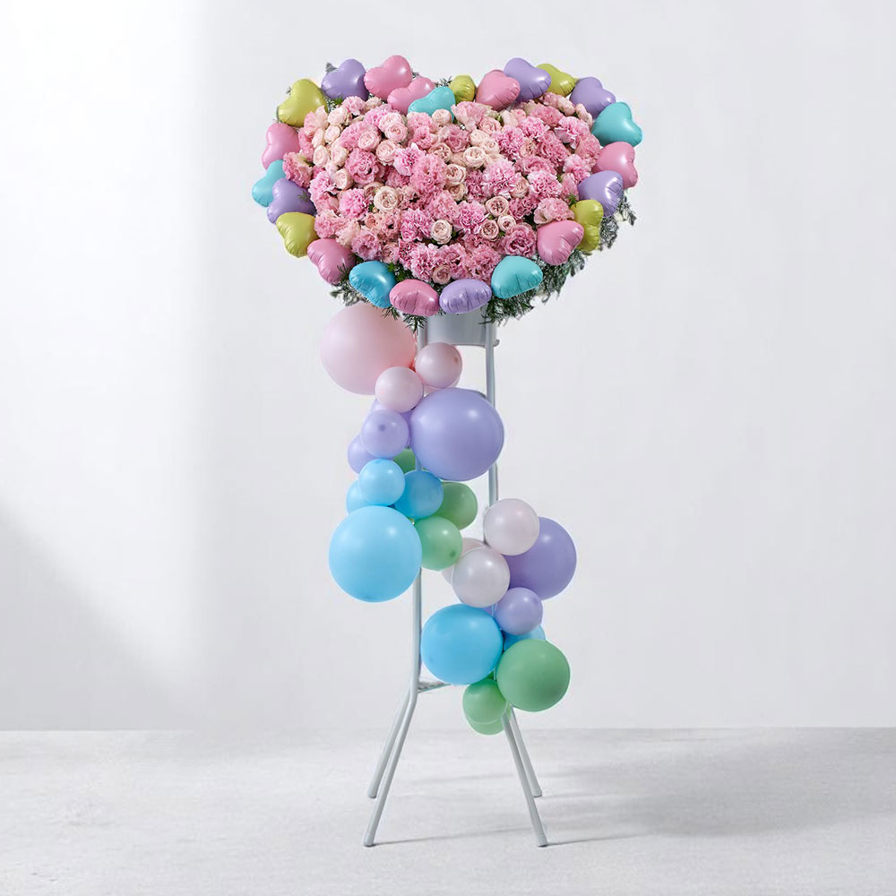 スタンド花「リュクス・ポップ・パステル」【都内エリア限定】